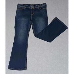 Torrid Jeans Luxe Slim Boot Womens Size 18R Blue Denim Jeans